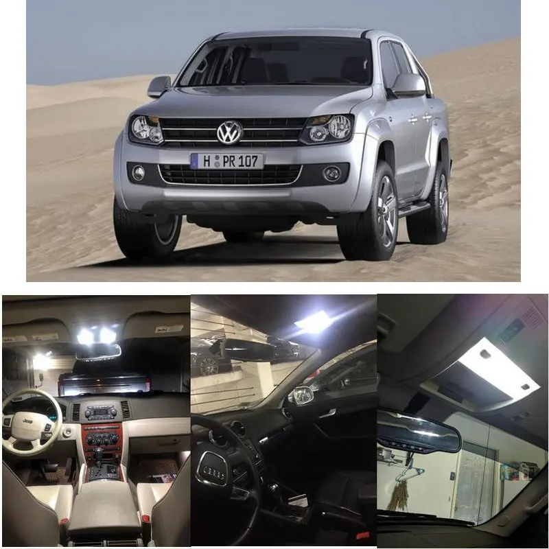 Luces LED interiores de coche para VW amarok 2HA 2HB, plataforma s1b, artion 3h7, accesorios de coche, Bombilla lámpara errores - AliExpress