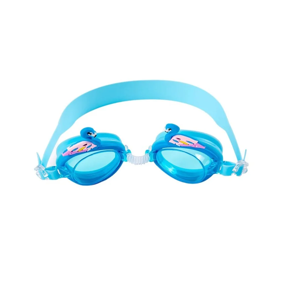 Мультяшные очки Краб Детские Водонепроницаемые и противотуманные плавательные очки для мальчиков и девочек Детские средства для обучения плаванию