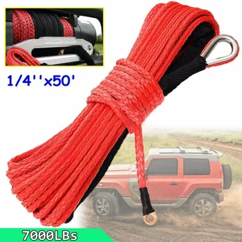 

Car Parts Light Auto Accessories 1*Synthetic Winch Rope Universal Fits Most Car, SUV And ATV