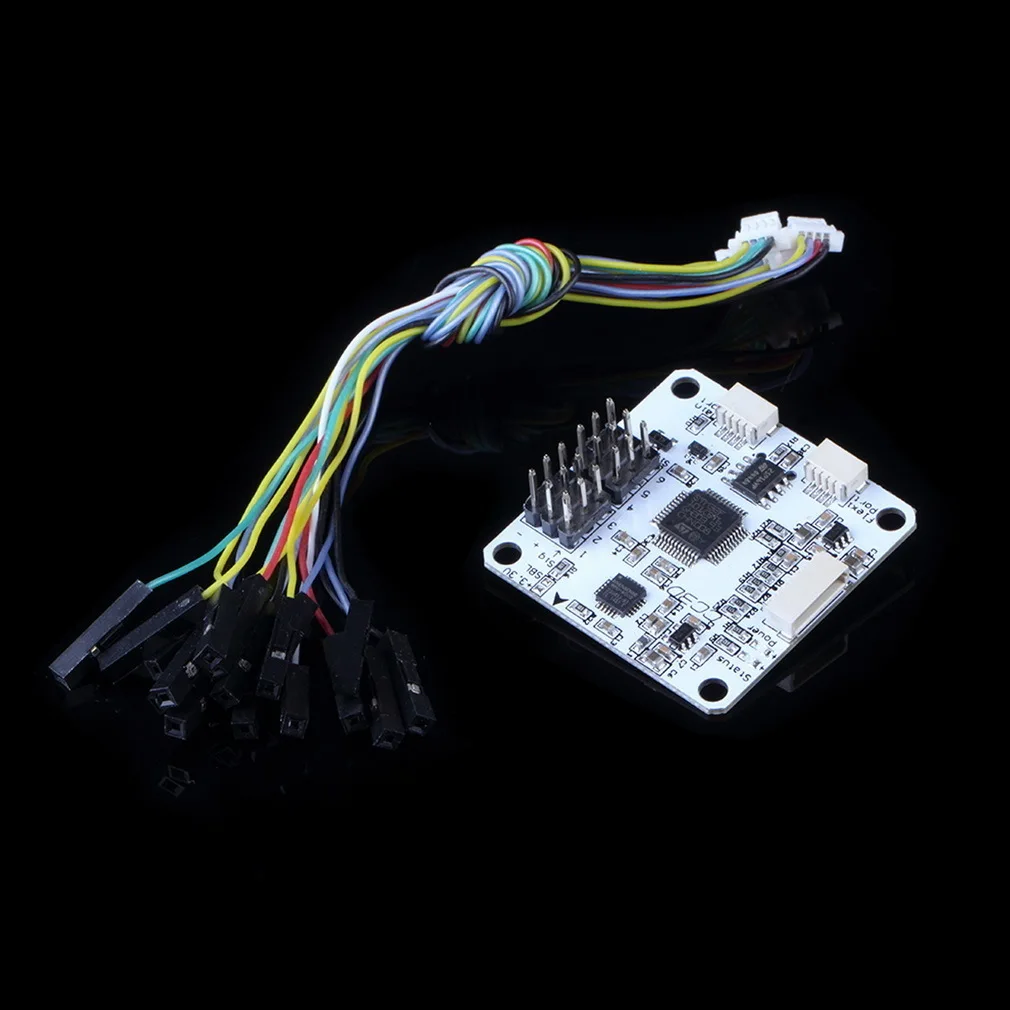 Горячая MR. RC CC3D Контроллер полета Openpilot самостабилизирующийся Профессиональный 32 бит идеально подходит для Multirotor RC мини-Дрон QAV250 белый
