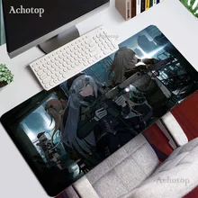 Cute Frontline Anime Office Game Computer Mouse Pad Gaming Gamer Soft Keyboard Laptop Mice Mousepad Muismat Large Locking Edge