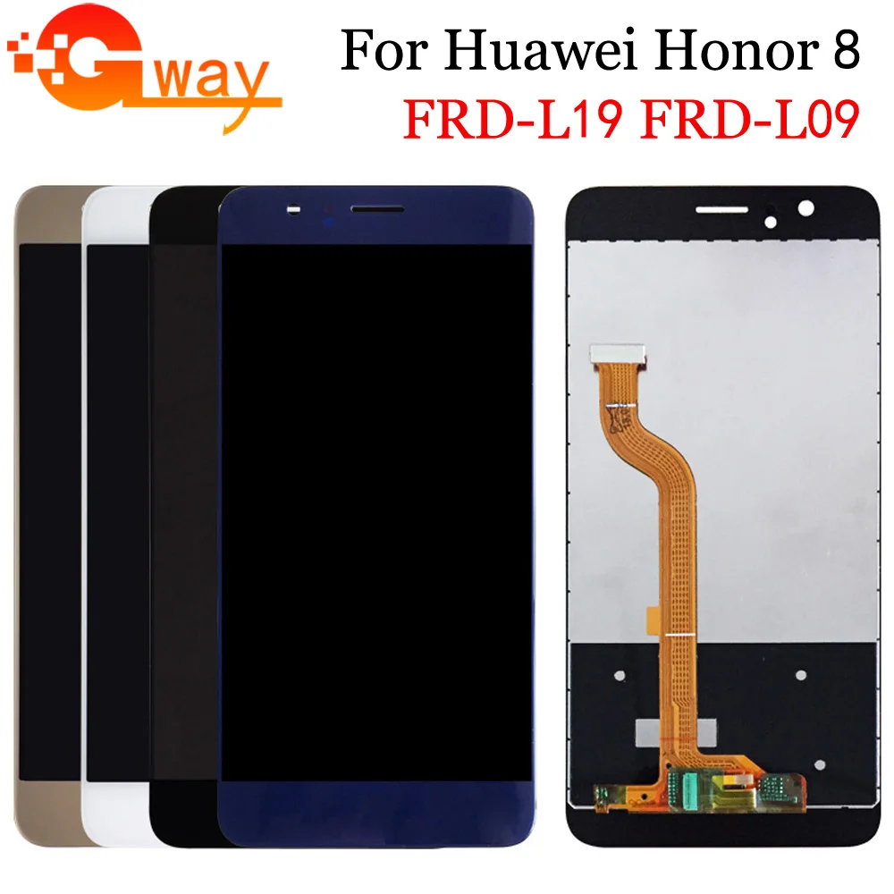Жк-дисплей для Huawei Honor 8 сенсорный экран 5 2 дюйма жк-дисплей с рамкой сменный