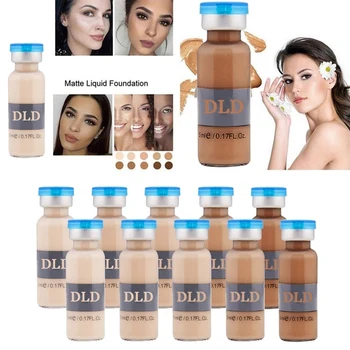 

10Pcs 5ml BB Cream CC Cream White Brightening Serum Concealer Whitening Foundation Beauty Cosmetic Set Makeup Tool