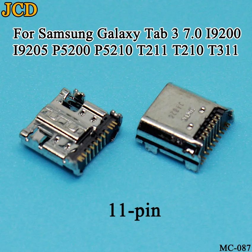 JCD 50 шт./лот для samsung Galaxy Tab 3 7 0 I9200 I9205 P5200 P5210 T211 T210 T311 зарядка через usb док станция