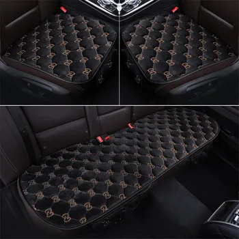 

SJ 3PCS Winter Warm Universal Car Seat Cover Cushion Pad for Mazda 2 3 6 atenza axela cx-3 cx-5 cx-7 cx-9 all years