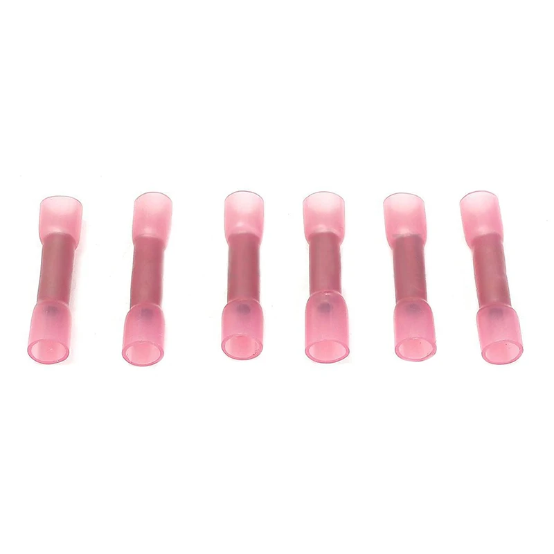 HHO-100Pcs изолированный термоусадочный стыковый клеммный кабель соединитель провода 22-18AWG