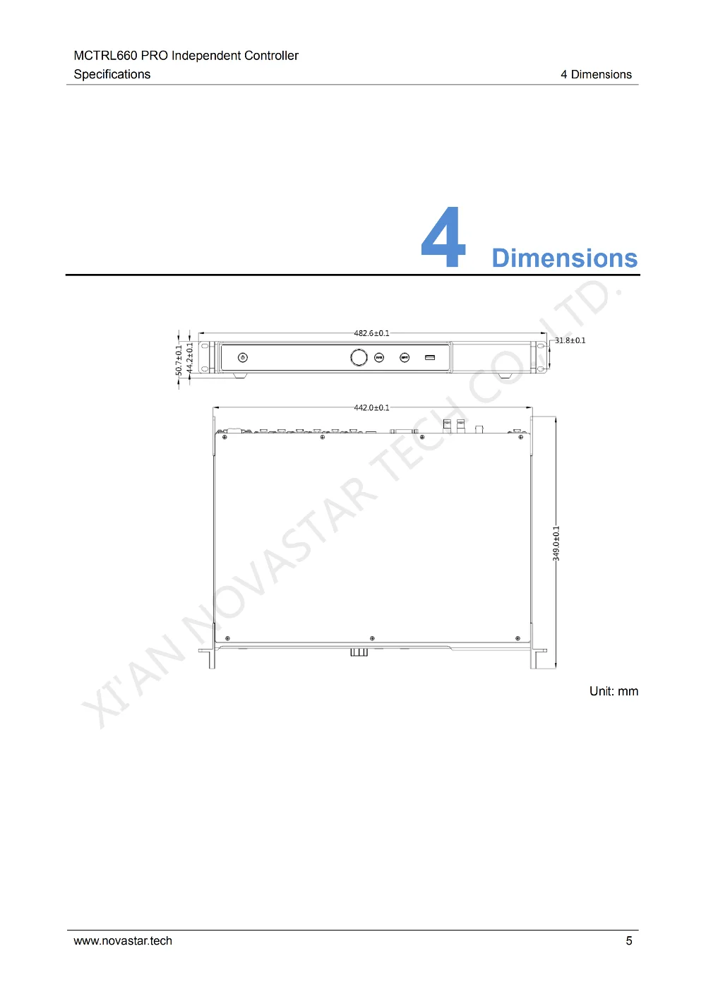 Novastar MCTRL660 PRO led Отправитель коробка для светодиодного экрана и Pantalla светодиодный MCTRL660 PRO Поддержка HDMI петля DVI петля 3g SDI петля