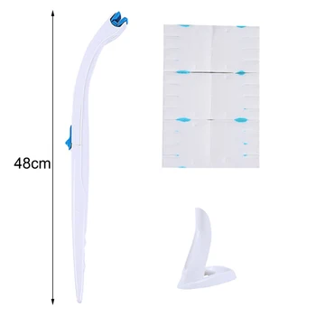 

Disposable Toilet Brush Long Handle Toilet Bowl Brush Without Dead Angle Cleaning Set Home Bathroom Cleaning Tools