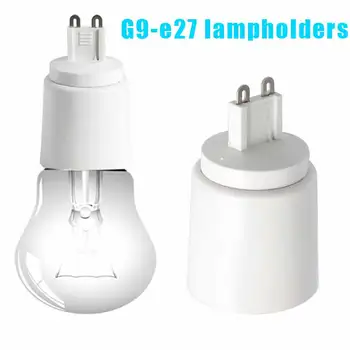 

G9 To E27 Socket Base Halogen CFL Light Bulb Lamp Adapter Converter Holder J2Y