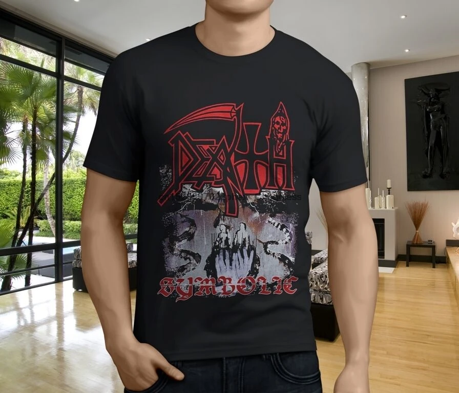Hot New DEATH Leprosy Vintages Symbolic Men's Black T-Shirt Size S-3XL | Мужская одежда