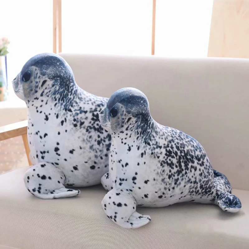 blob seal pillow