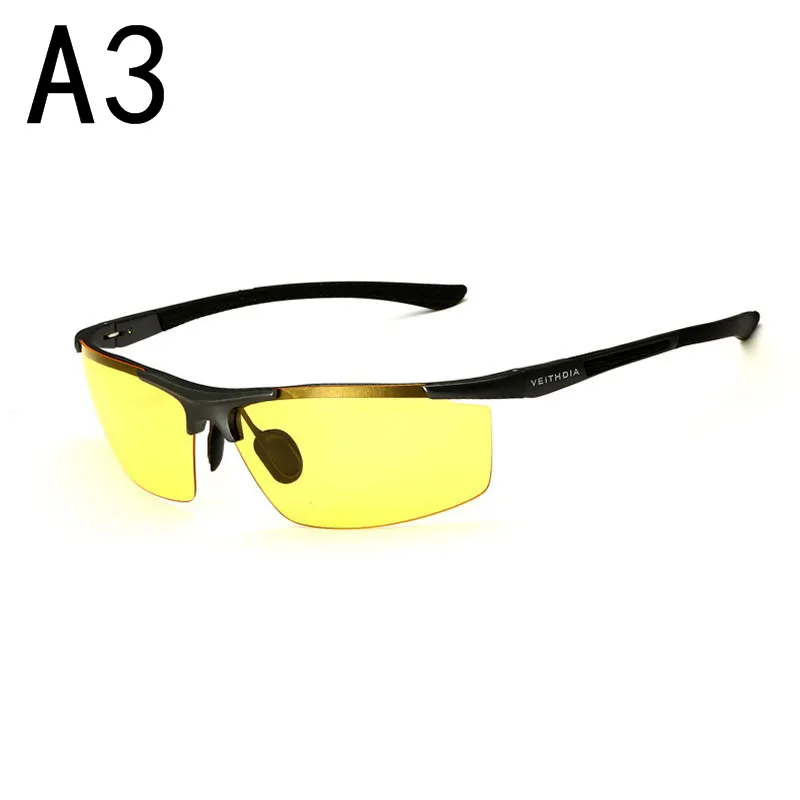 VEITHDIA Aluminum Magnesium Sunglasses Polarized S Men Coating Mirror Driving Glasses Male Eyewear Accessories
