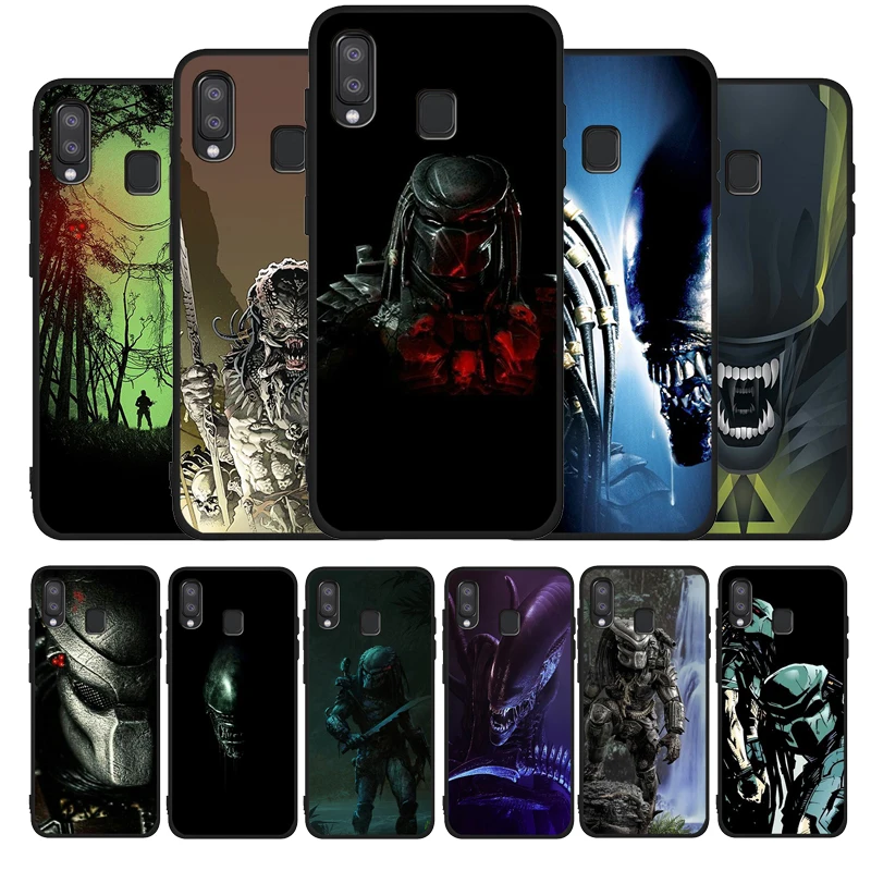 Чехол для телефона Alien Predator Samsung A10 A20E A30 A40 A50 A60 A70 M10 M20 M30S M40 A01 A21 A31 A51 A71 4G | Мобильные