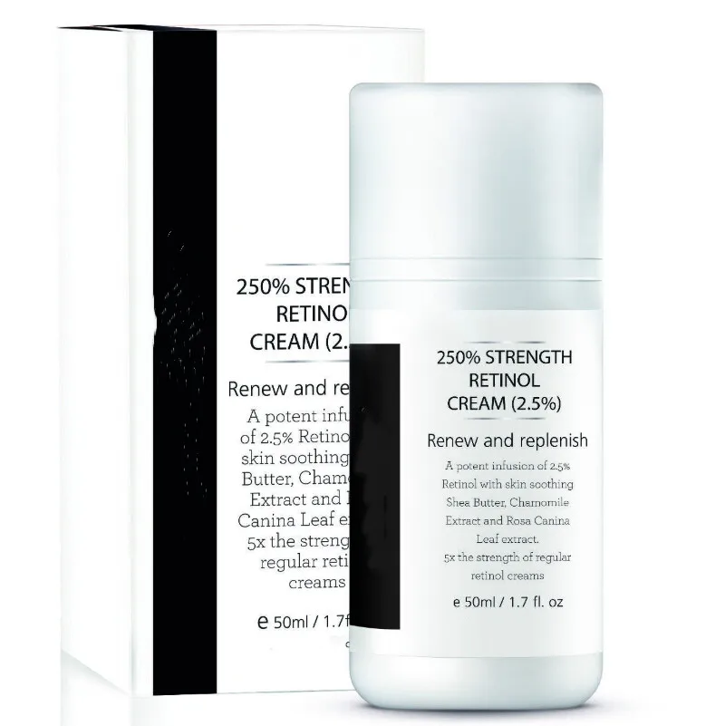 250% Strength Retinol Cream (2.5%) - 50ml / 1.7 fl oz ,anti-wrinkles ,Boost production of collagen & elastin
250% Strength Retinol Cream (2.5%) - 50ml / 1.7 fl oz ,anti-wrinkles ,Boost production of collagen & elastin