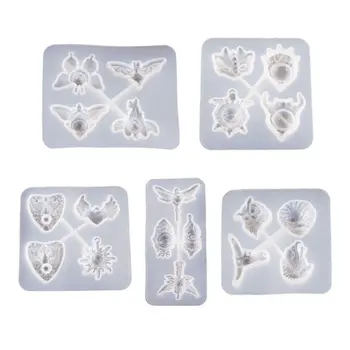 

Crystal Epoxy Resin Mold Devil Eye Pendant Casting Silicone Mould Making Tool 23GE