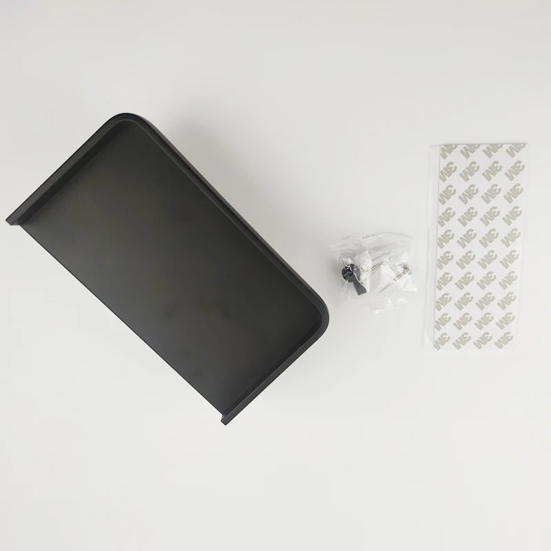 Matte Black Space aluminum Toilet Paper Holder MOLI Self-adhesive Punch-free Bathroom Mobile Holder Bathroom Hardware Set ML609 toilet paper holder