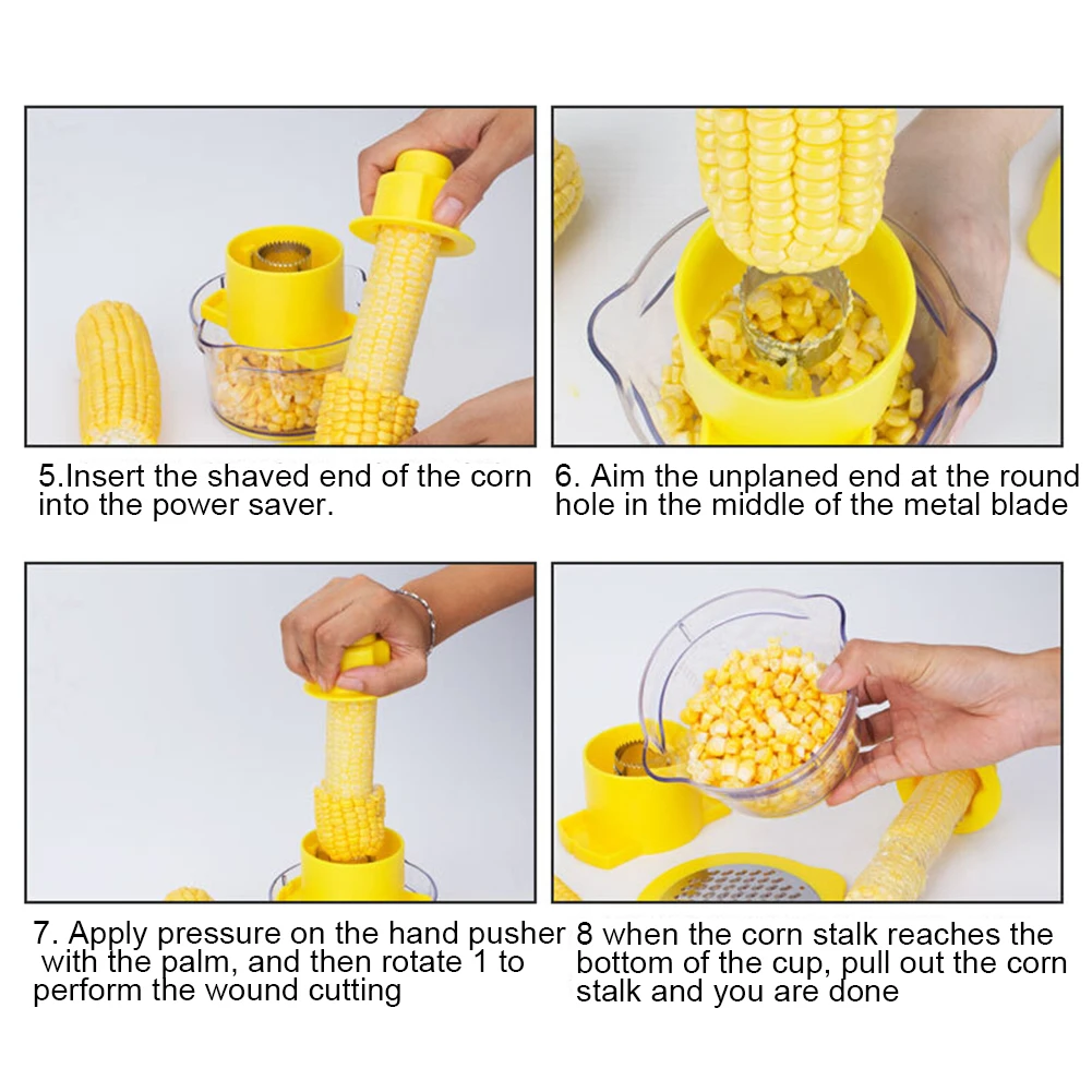 Новая ручная молотилка кукурузных зерен Овощечистка для зачистки Cob кернелер для удаления домашней кухни гаджет
