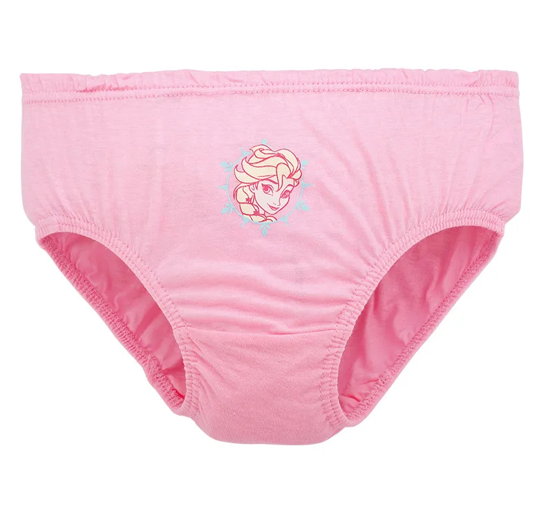 Original Disney Congelado Aisha Princesa Meninas Roupa Interior Algodão Triângulo Shorts Menina Calcinha Cute Underwear Feminina 10 High Quality Mamãe e Bebê