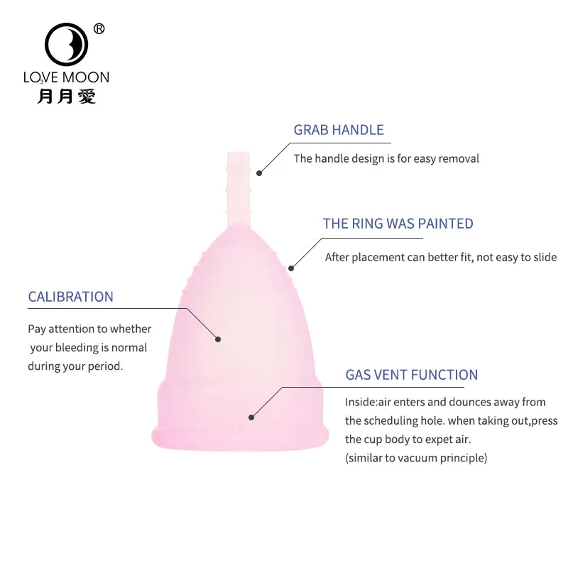 Silicone Menstrual Cup with Sterilizer - Comfortable, Eco-Friendly Period Care, Free Shipping