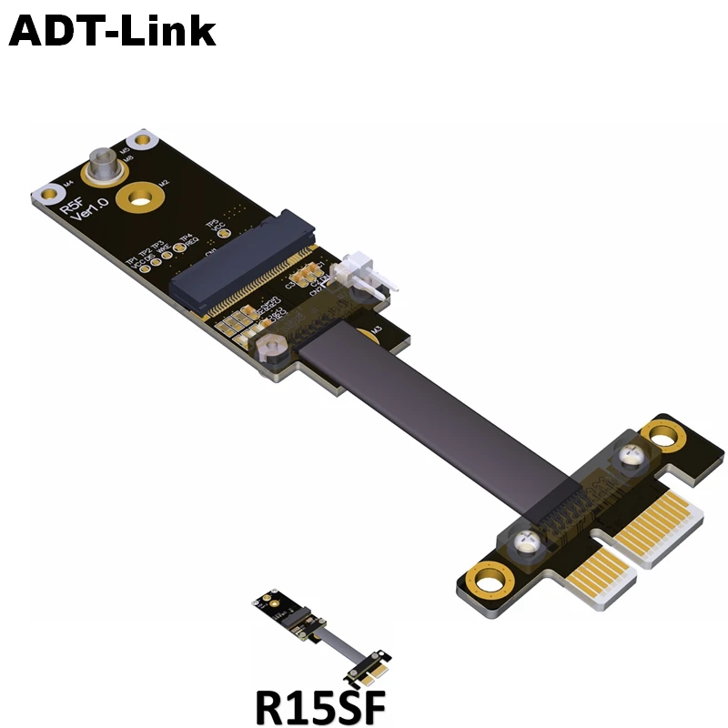 M.2 Wifi (Key A.E.) A Pcie X1 Extender Cavo Di Prolunga Adattatore 8G/Bps (Max) M2 Wifi A Pci-E X1
