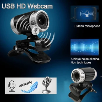 

2020 New 480P 1200 Megapixel Web Camera Webcam USB2.0 Auto Focus Video Call with Mic for Computer PC Laptop For Video Conferenci