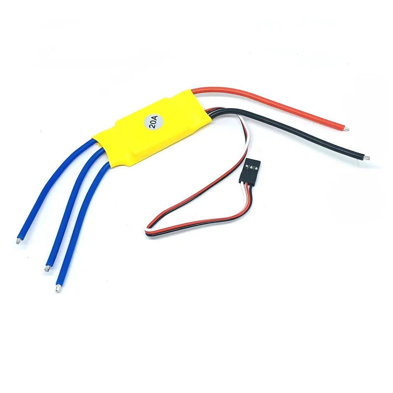 1 шт. RC BEC 20A 30A 40A ESC бесщеточный контроллер скорости двигателя подходит для многоточечных дронов с фиксированным крылом - Цвет: Bundle 01