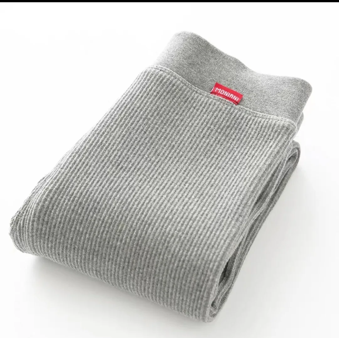 light grey Зимние женские леггинсы, повседневные теплые леггинсы с высокой талией, женские штаны, кашемировые бархатные леггинсы из овечьей шерсти для женщин - Цвет: light grey