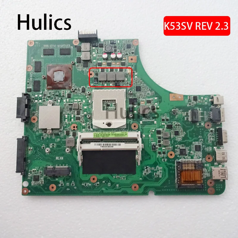 Материнская плата Hulics для ASUS K53SV REV: 2 3 REV | Компьютеры и офис
