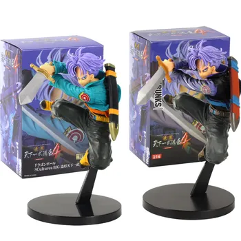 

17cm Dragon Ball SCultures BIG Trunks Fighting Version PVC Model Figure Toys For Gift