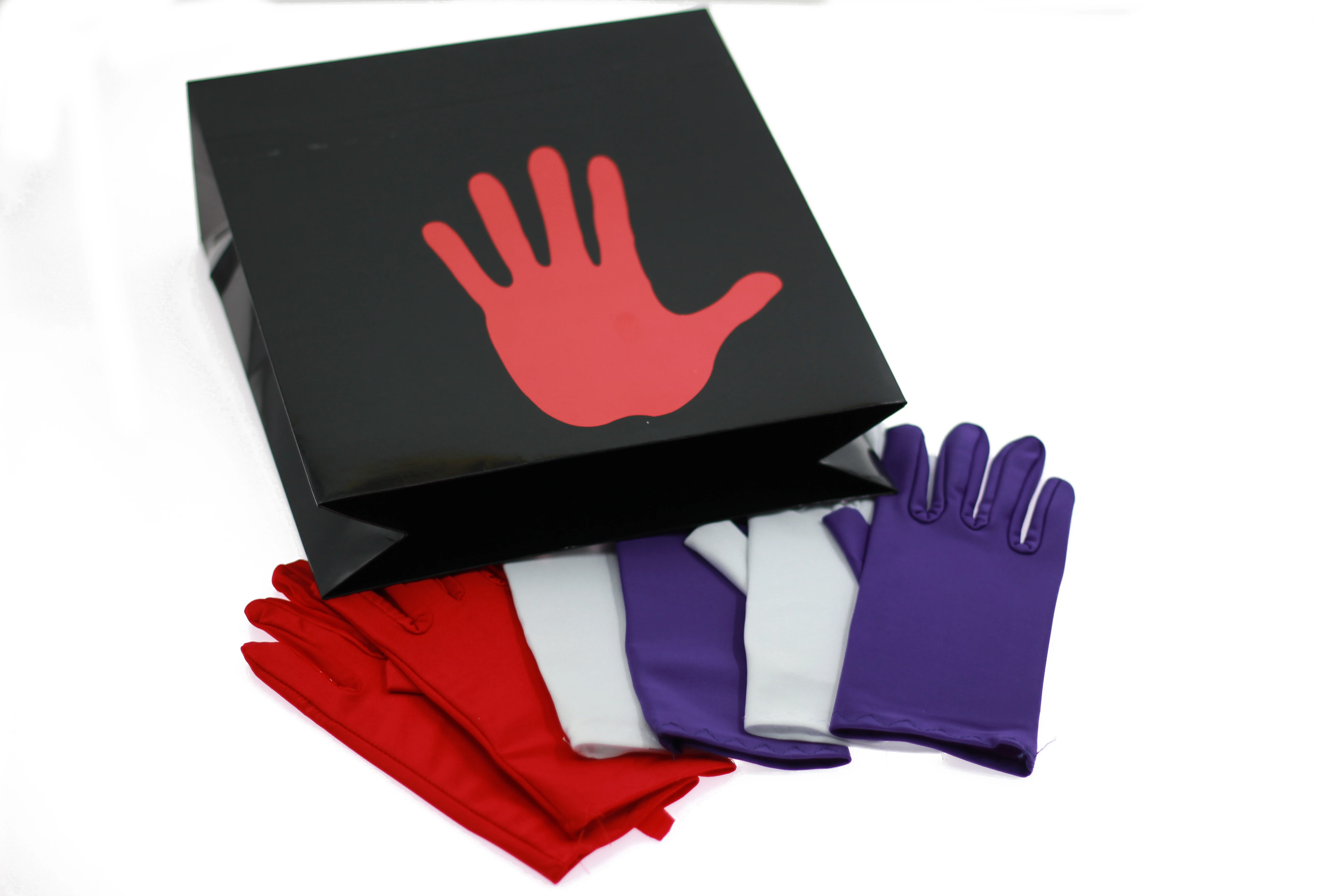 新しい変化する色の手袋,速乾性,マジックトリック,単回使用