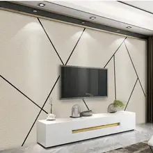 3D обои на заказ, фотообои, современный минималистичный геометрический квадратный фон для стен, высококачественный водонепроницаемый материал