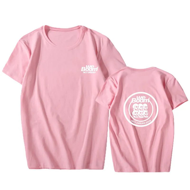 NCT DREAM Album We Boom, футболка в Корейском стиле, футболки в стиле хип-хоп, топы с короткими рукавами, футболки PT1157