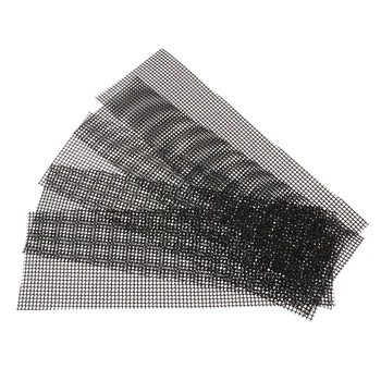

Plastic Drainage Mesh Sheet Bonsai Flowerpot Bottom Net Bug 30 X 10 Cm 5pcs