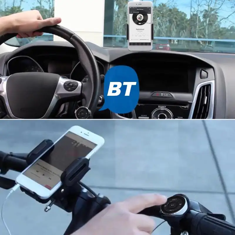Беспроводной Bluetooth пульт дистанционного управления автомобильный руль мотоцикл велосипед руль Медиа пульт дистанционного управления Лер затвор для iOS Android