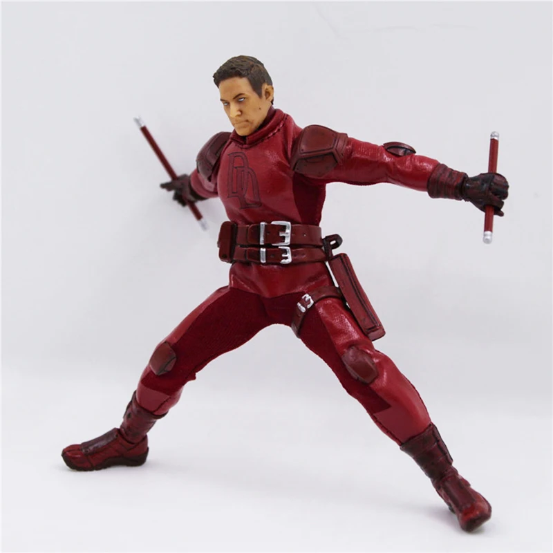 6 дюймов 15 см Mezco Marvel супер герой Сорвиголова один: 12 ПВХ фигурка модель игрушки кукла подарок