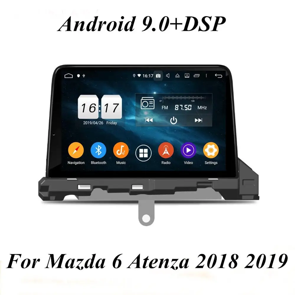 Sale Android 9.0 DSP Car Radio DVD Player GPS navigation For Mazda 6 Atenza 2018 2019 head unit multimedia player Bluetooth 4.2 WIFI 0 Sale Android 9.0 DSP Car Radio DVD Player GPS navigation For Mazda 6 Atenza 2018 2019 head unit multimedia player Bluetooth 4.2 WIFI 0