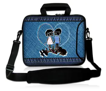 

Love 14" 15" 15.4" 15.6 '' Noble Laptop Notebook Shoulder Traveling Hand Carry Bag Sleeve Pouch Cover w Double Pockets