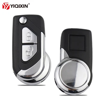Keyforkess2/3 pulsante Flip pieghevole Shell chiave remota per Citroen DS3 per Puegeot Uncut VA2 custodia per sostituzione lama chiave