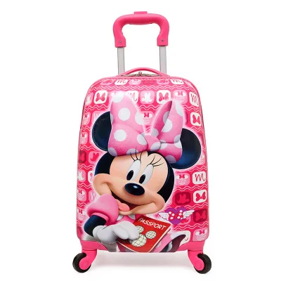 trolley suitcase GALANODEL18 дюймов чемодан на колесиках, Детский чемодан на колесиках, чемодан на колесиках для путешествий, чемодан на колесиках для мальчиков и девочек, Детский чемодан на колесиках - Цвет: trolley suitcase