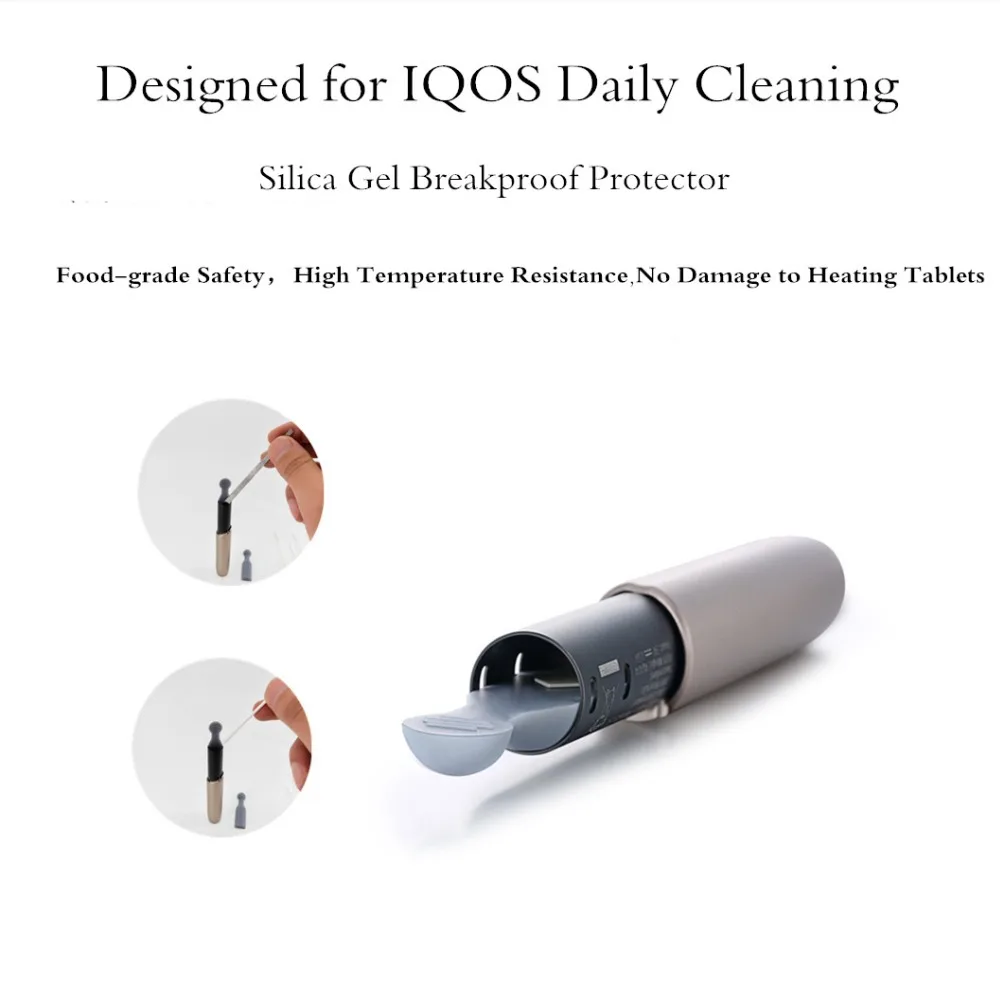Отличное чистящее устройство для использования с iqos нет риска сломать нагревательный элемент лезвие Очистить для Iqos 3,0 2,4 Plus Мульти