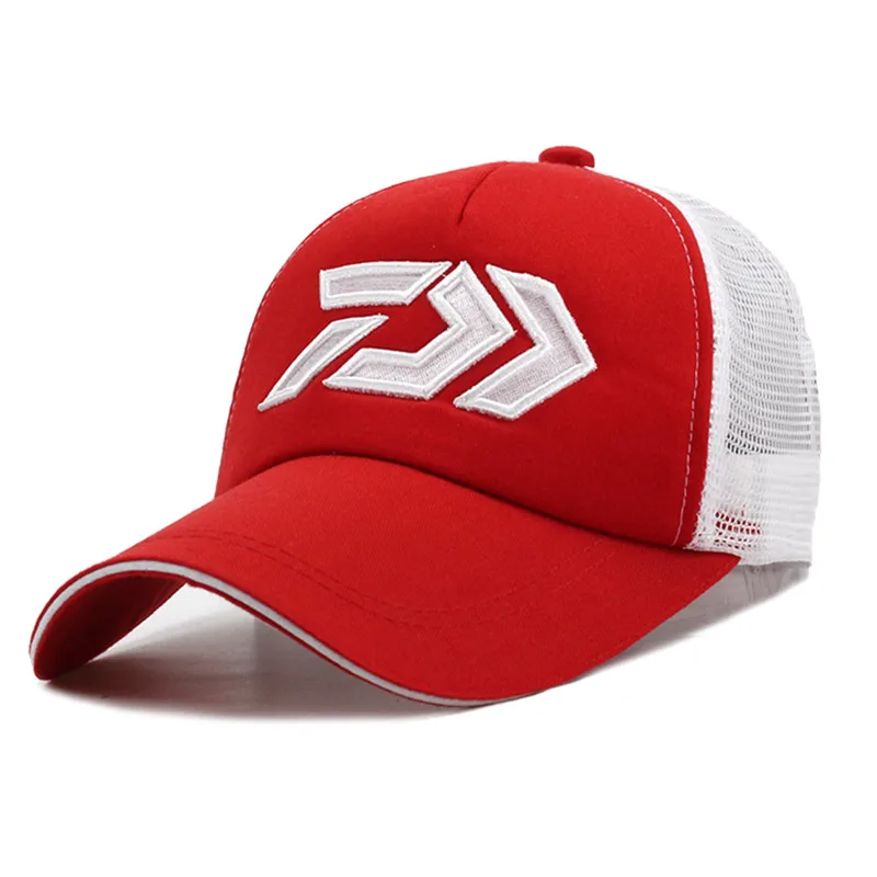 2020 new DAIWA summer sun hat breathable mesh sunshade breathable adjustable sun hat big and male outdoor fishing brand cap