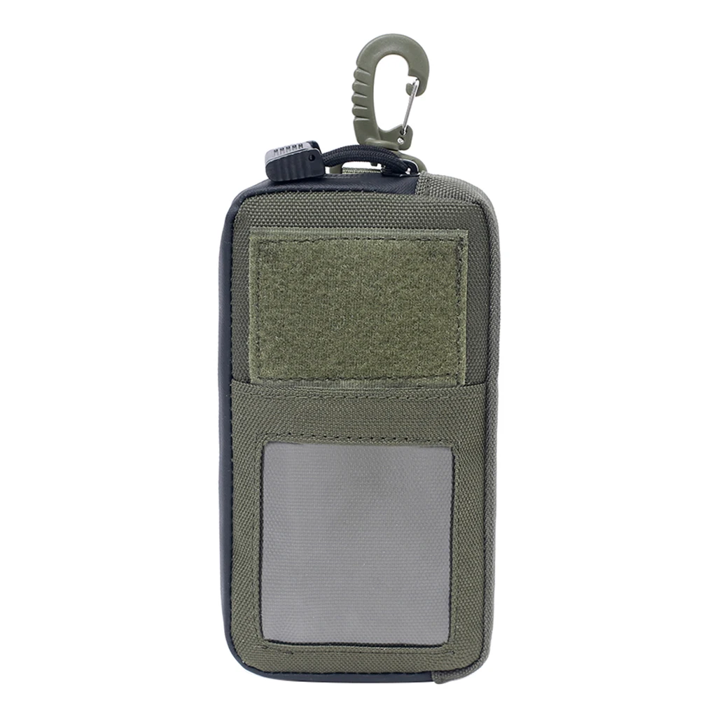 Army Green Нейлоновый водонепроницаемый мини-кошелек для карт и ключей, поясная сумка - Цвет: Army Green