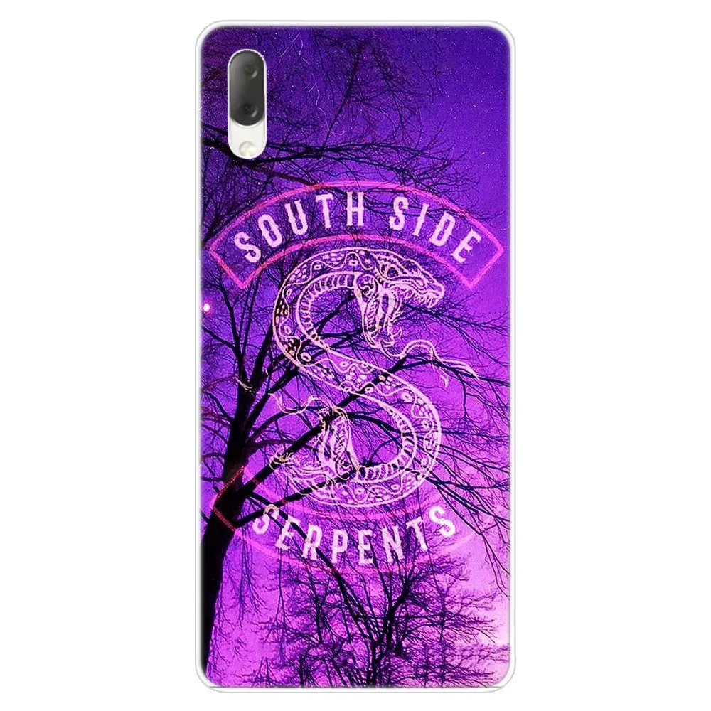 010 Ривердейл Southside Змеи Логотип Чехол для sony Xperia L1 L2 L3 X XA XA1 XA2 ультра E5 XZ XZ1 XZ2 компактный XZ3 M4 Aqua Z3 Z5 - Цвет: 010