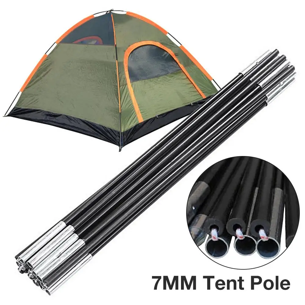 7MM Tent Pole Fiberglass Camping Tent Rod Spare Replacemet Tent
