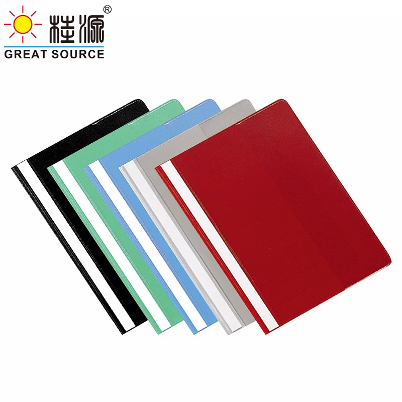 MQQ F/C Report Folder 2 Holes Clip Folder Clear Cover W250*L345mm (9.85" * 13.58")(4PCS) images - 6