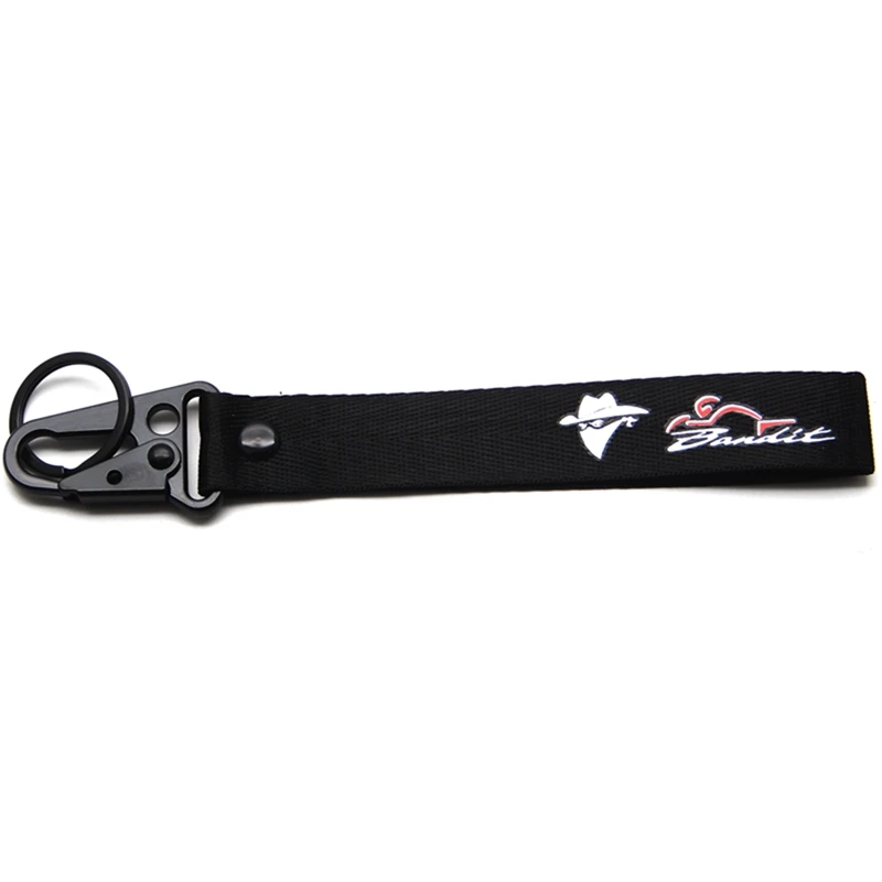 For Suzuki Bandit Gladius GSR GSXR 750 1000 Hayabusa V-Strom TL1000S Motorcycle Car Key Chain Woven Key Ring Tag Label Chain