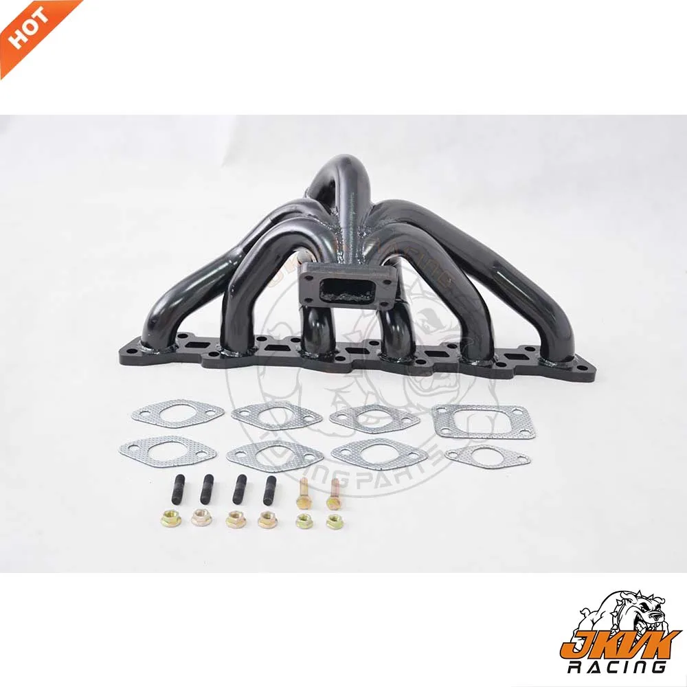 JKVK RACING 3 мм T3 нержавеющая сталь Exhause коллектор для Sky line 240sx S13 S14 R31 R32 RB20 RB25det Верхнее Крепление коллектора 89-99