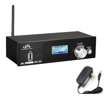 

HD915 5.1CH o Decoder Bluetooth 5.0 Reciever HDMI DAC DTS AC3 FLAC APE HDMI to HDMI Extractor Converter -US Plug