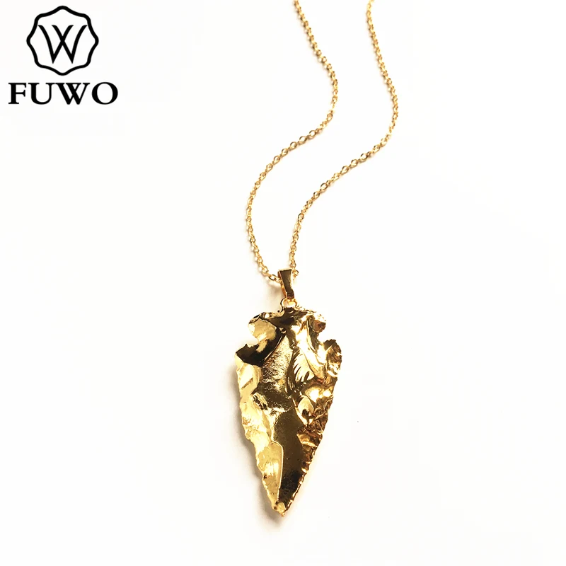 Hand Forged Fire Starting Steel Flint Striker Arrowhead Pendant