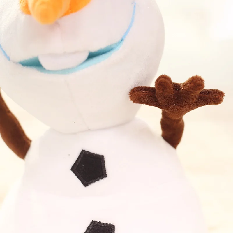 Disney Frozen 30cm 50cm Olaf Plush Kawaii Snowman Toys Action Figure Model Soft Stuffed Anime's Doll Toys For Children's Gift 4